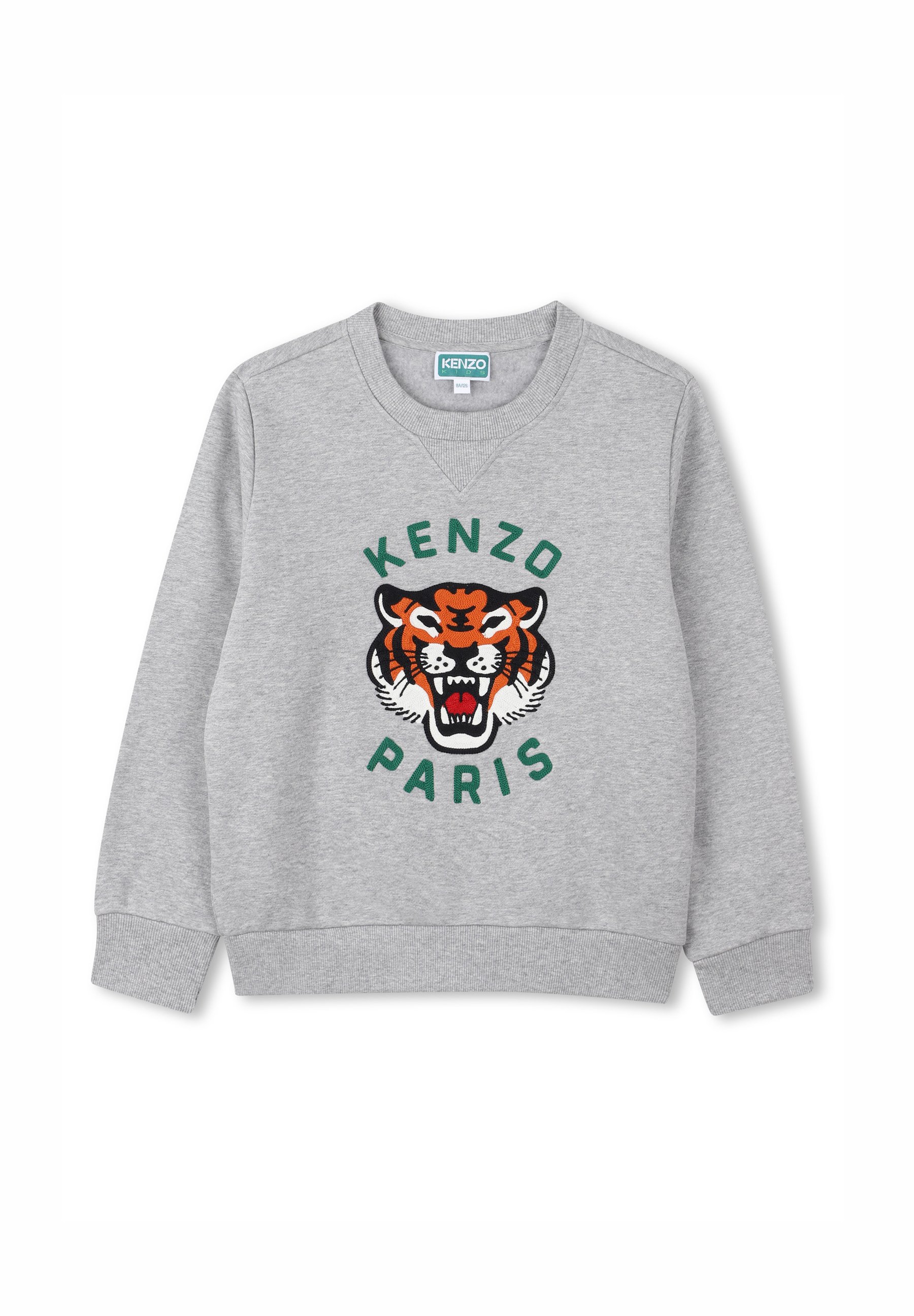 KENZO kids Felpa gris chine moyen/grigio