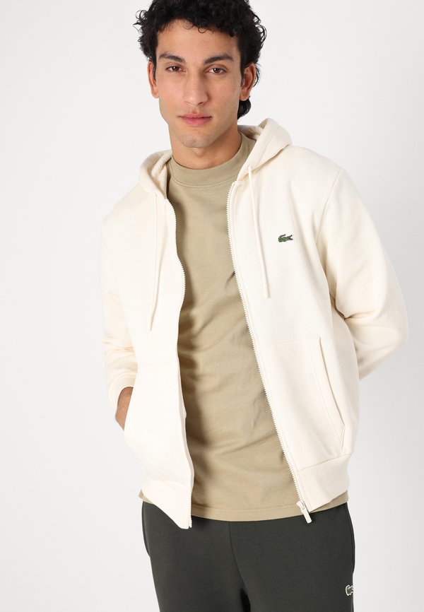 UNISEX - Zip-up sweatshirt - blanc3