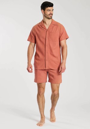 South Beach PLAIN MARL - Shorts - rust