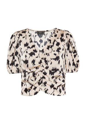 Blouse - beige mehrfarbig