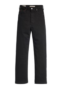 RIBCAGE STRAIGHT ANKLE - Vaqueros rectos - black heart