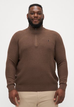 LONG SLEEVE - Pulover - nutmeg brown heather