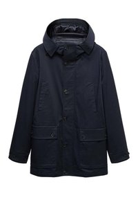 Mango Parka - royal blue