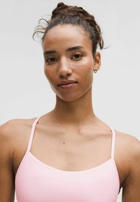 lululemon FLOW Y NULU™ - Sportski grudnjak s blagom potporom - Pink Organza