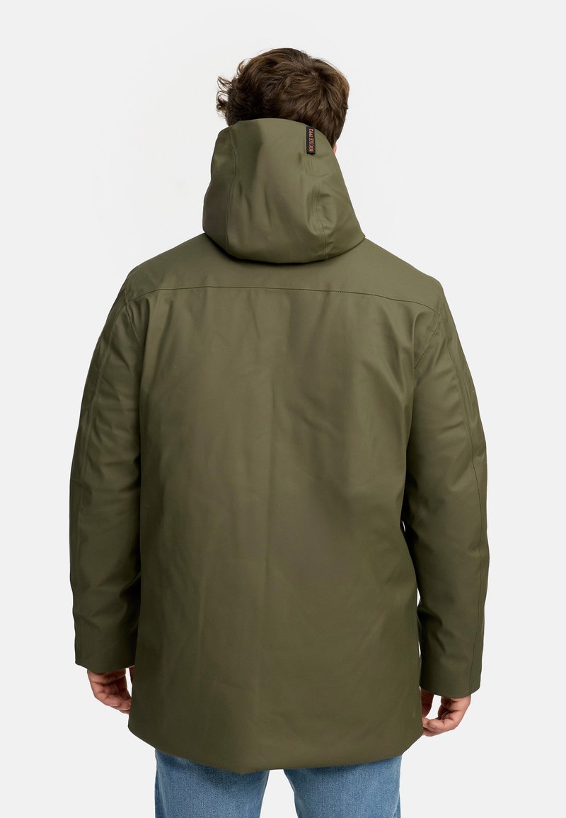 Giacca Softshell Uomo INDICODE Jonas - Impermeabile, Con Cappuccio Rimovibile E Fodera In Pile