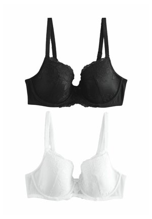 DDG LIGHT PAD BALCONY 2 PACK - Bügel BH - black/cream