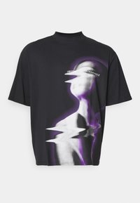 GLITCH OLDSCHOOL UNISEX - T-shirt imprimé - black