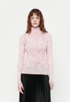 VILINA PIIRTO UNIKKO - Top s dlouhým rukávem - light pink/red