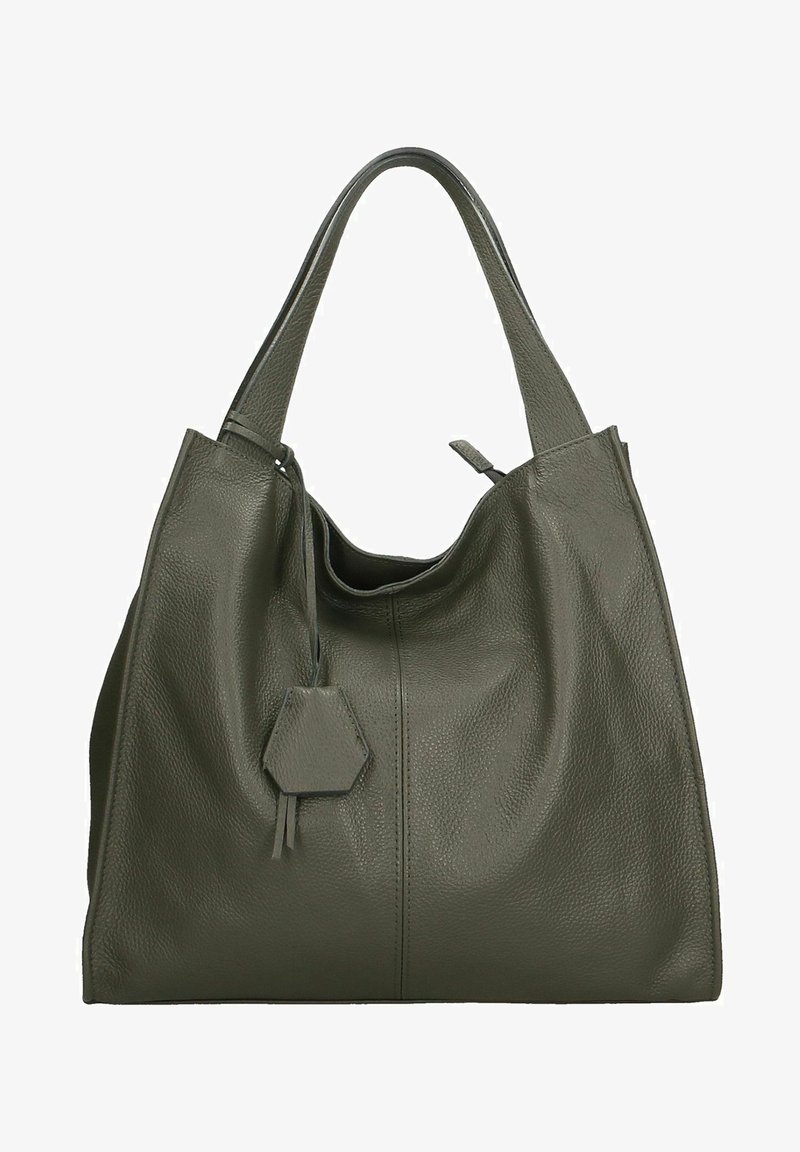 CHICCA BORSE Shopping bag - verde scuro