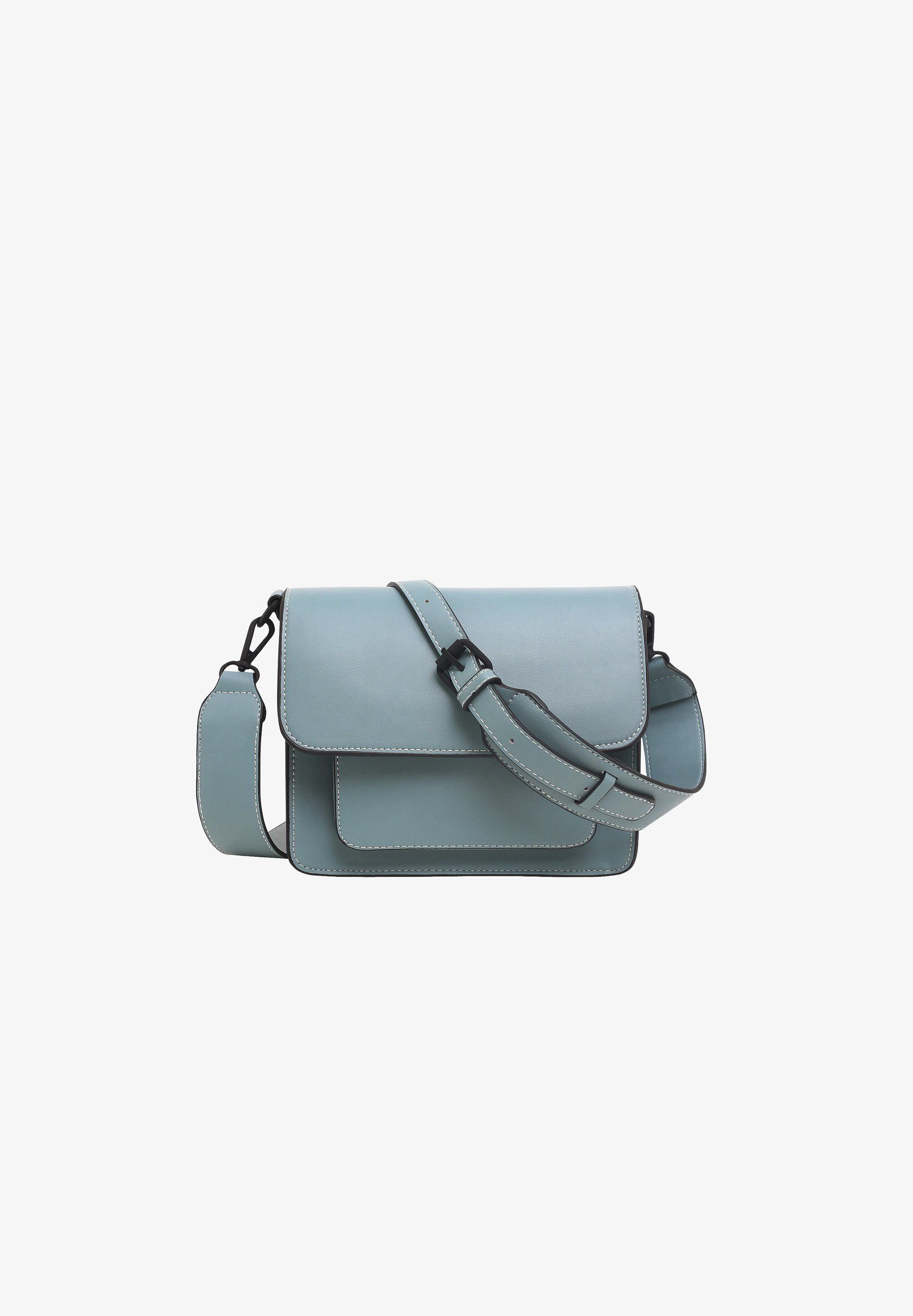 HVISK CAYMAN POCKET STRUCTURE Cross body bag iron blue/blue