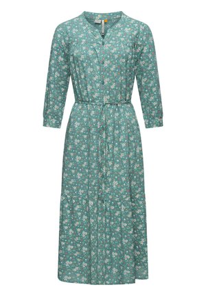 MEVE - Maxi-jurk - ocean green