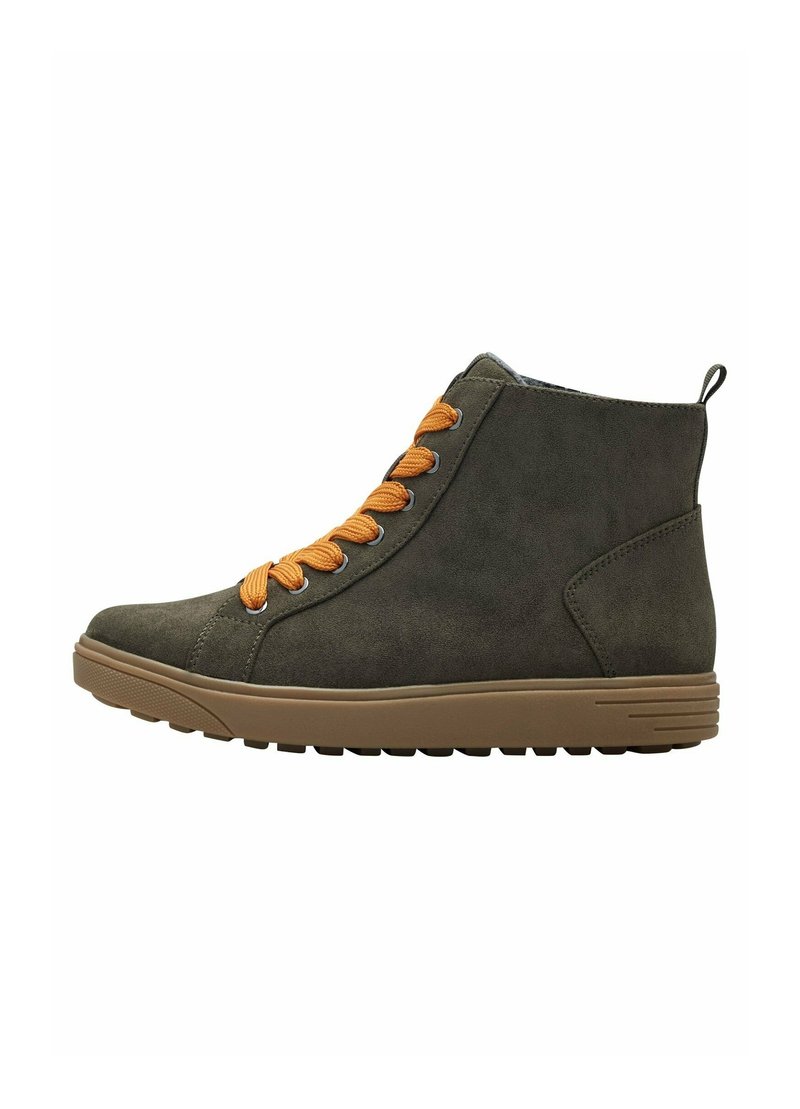 Jana High-top trainers - khaki saffron