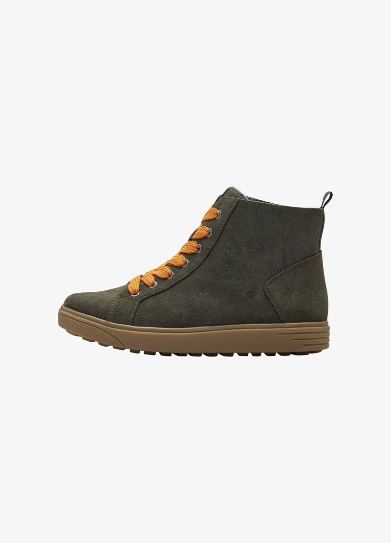 Jana High-top trainers - khaki saffron