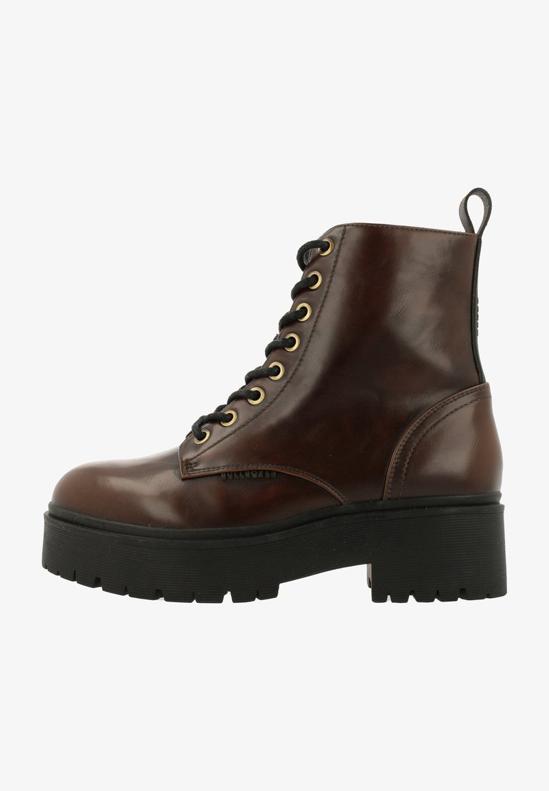 Bullboxer Bottines à plateau - brown bbrwn