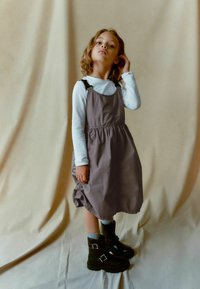 Next UTILITY PINAFORE  - Rochie de zi - grey