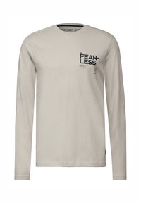 SOFTES MIT PRINT - Langærmet T-shirt - beige