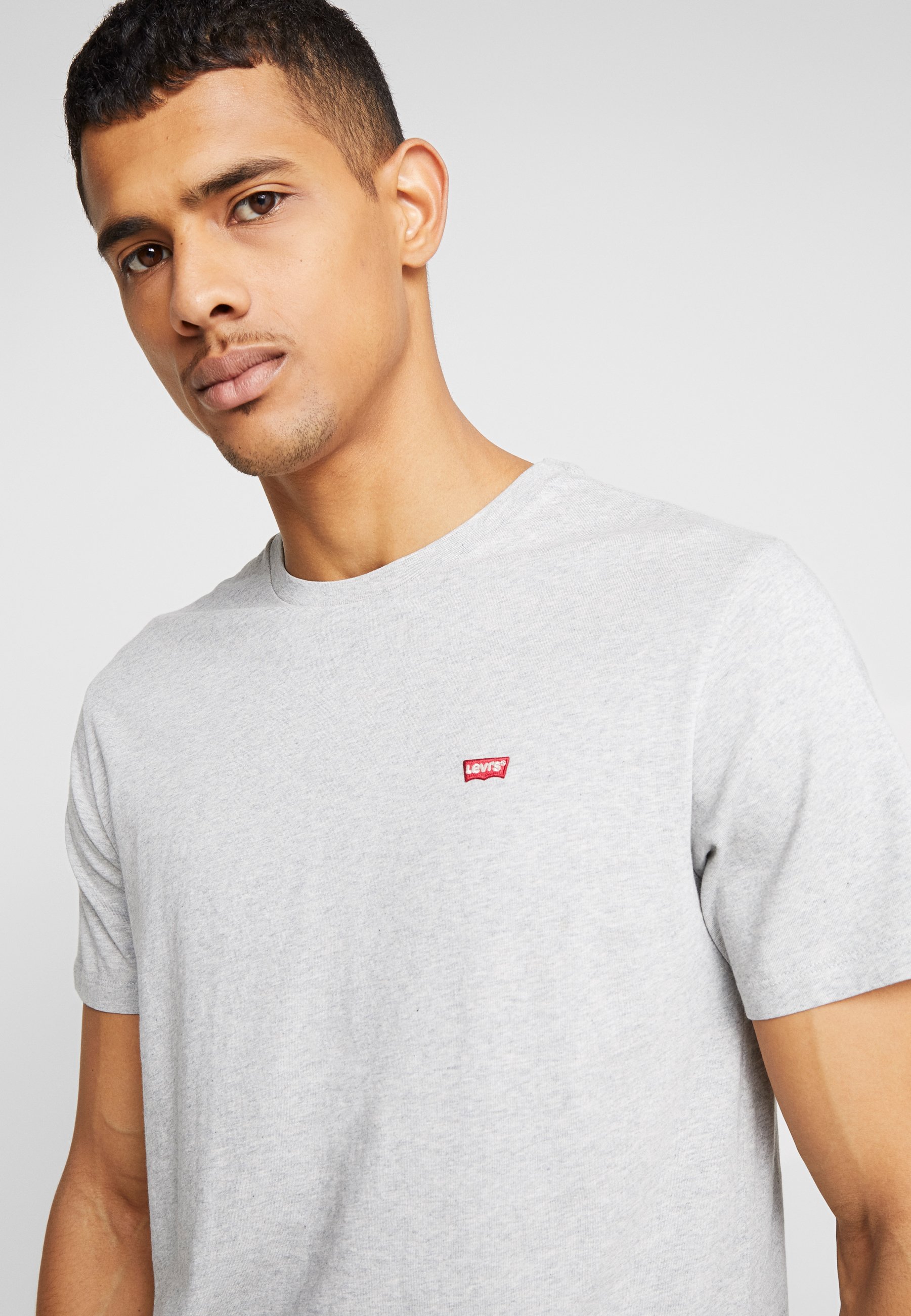 patch medium grey heather embroidery 