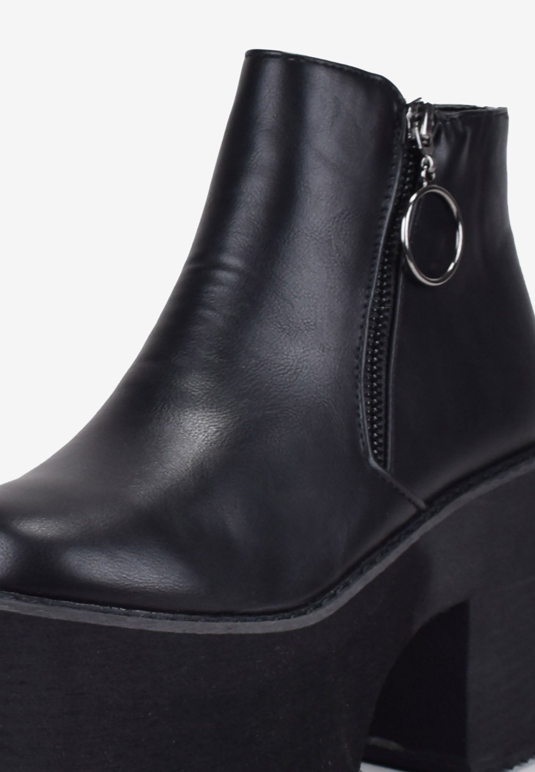 Bosanova BOTIN PU JASON - Botines con plataforma - black/negro - Zalando.es