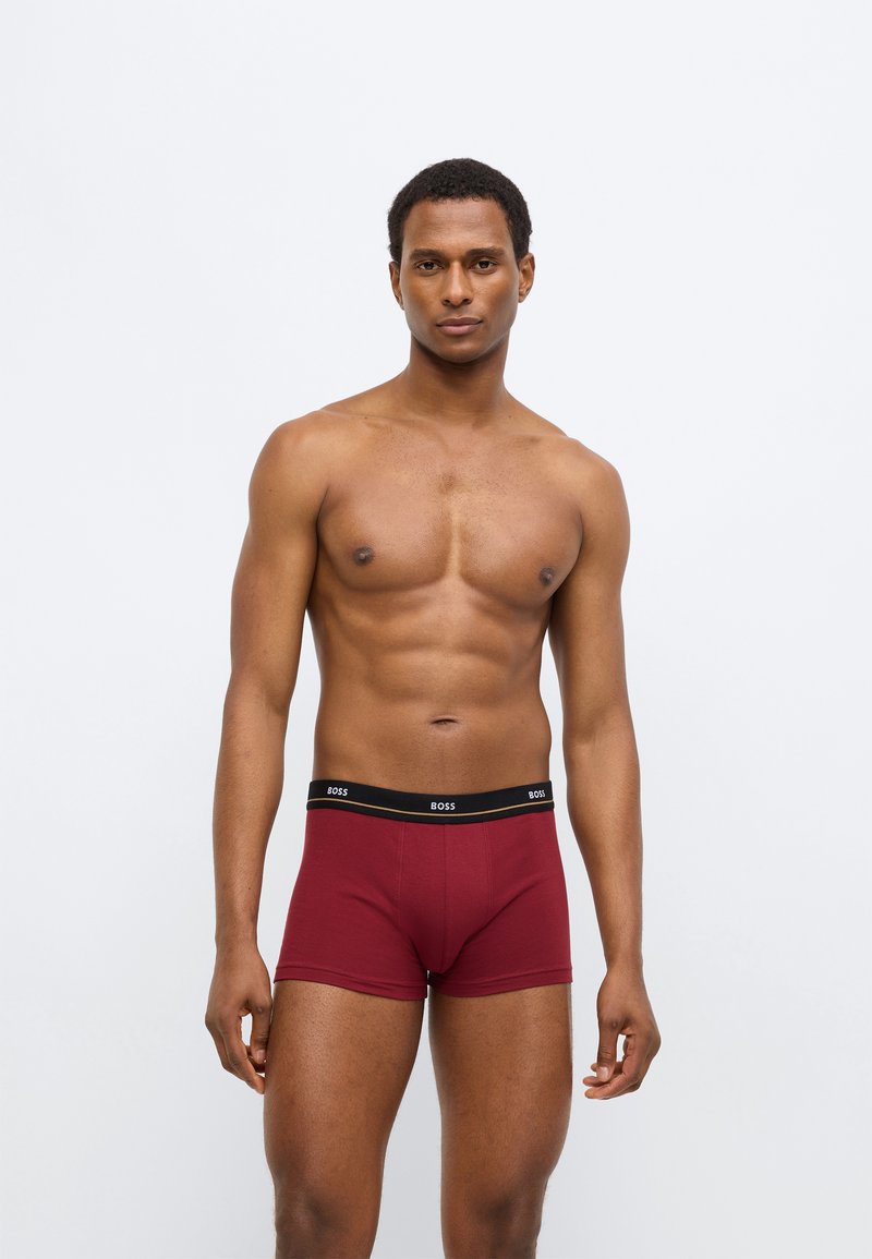BOSS Boxer Uomo Essential Trunk – Morbido Cotone Ed Elastan, Pacco Da 5 - 3