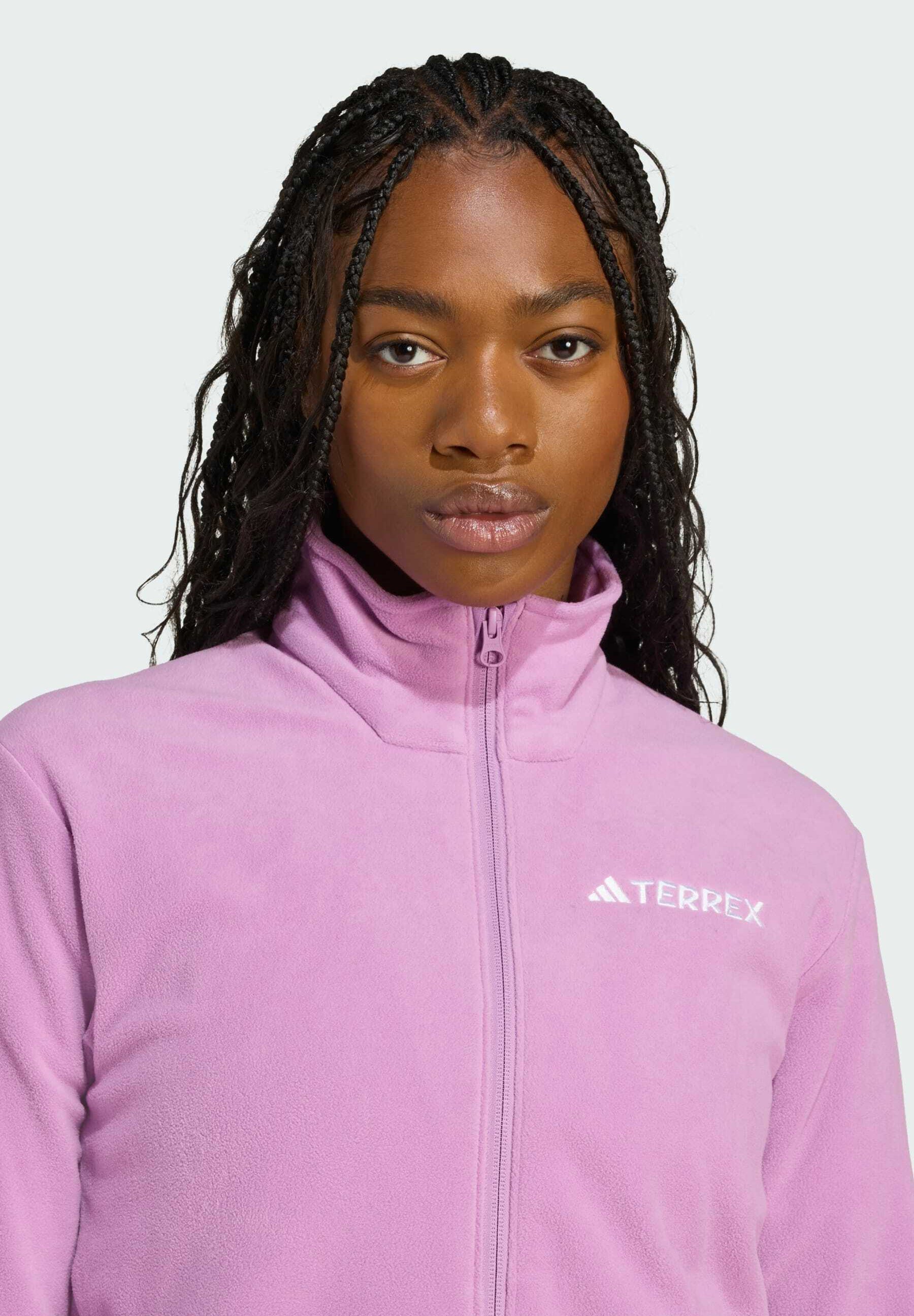 adidas Terrex Fleece jacket - preloved purple/purple - Zalando.co.uk