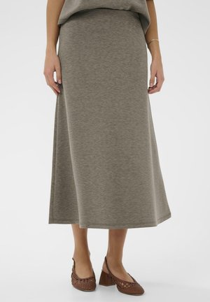 A-silueta svārki - major brown melange