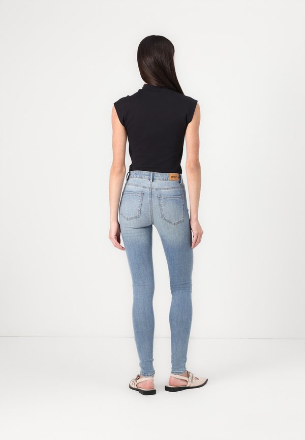 ONLWAUW MID WAIST - Jeans Skinny Fit4