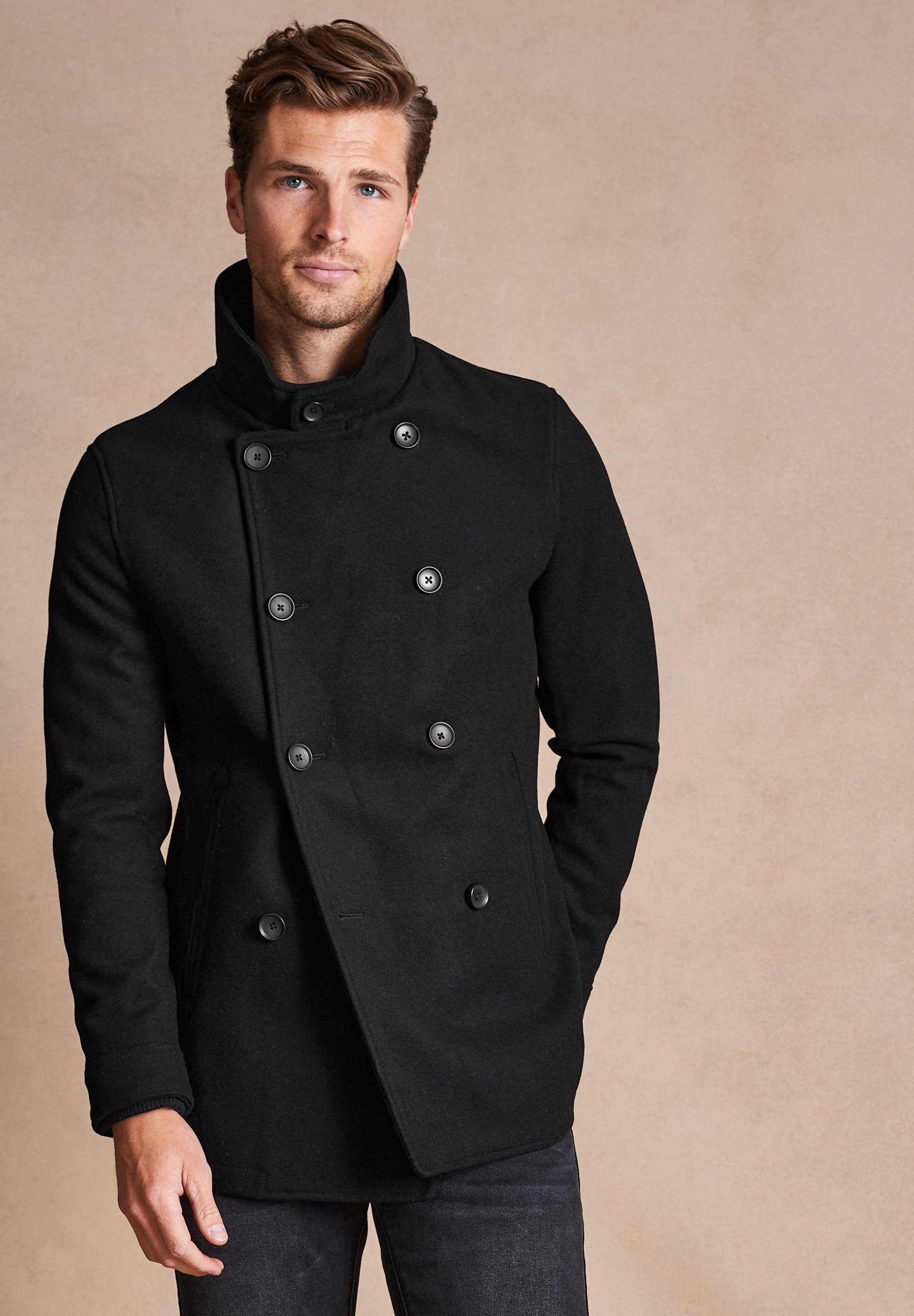 next black funnel coat