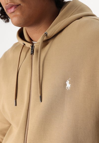 Polo Ralph Lauren Big & Tall DOUBLE-KNIT FULL-ZIP HOODIE - Mikina so zipsom - new bronze