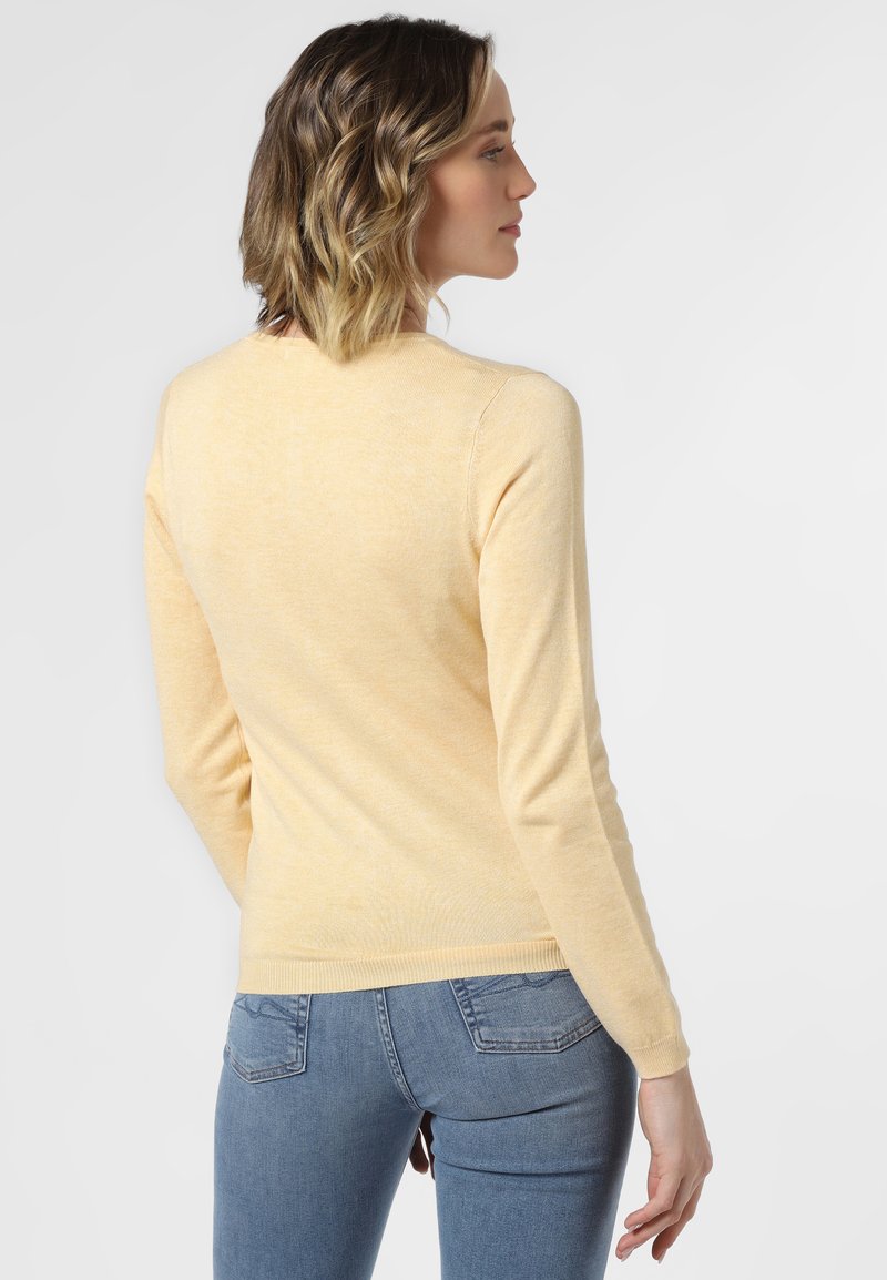 Damen Strickjacken | Marie Lund Strickjacke yellow/beige - YX14536 Damen Strickjacken | Marie Lund Strickjacke yellow/beige - YX14536