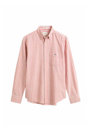 GANT, GANT STRIPED CLASSIC OXFORD SHIRT - Overhemd - maple fire
