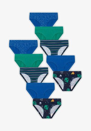 10 PACK - Braguitas - green navy