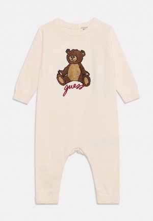 Guess, BABY OVERALL UNISEX - Гащеризон - cream white