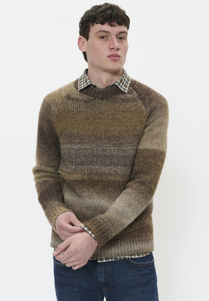Matinique JOBO HERITAGE - Strickpullover - espresso