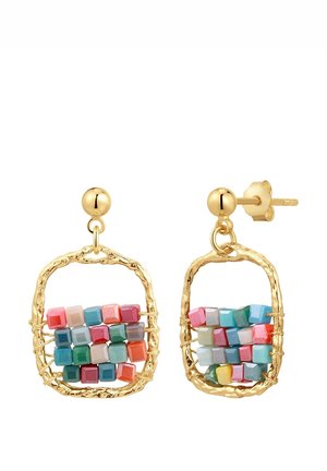 MODESCH - Earrings - gelbgoldfarben