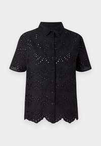 PCVILDE SHIRT  - Blúzka so zapínaním na gombíky - black