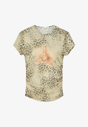 SHORT SLEEVE - Bluza - camel