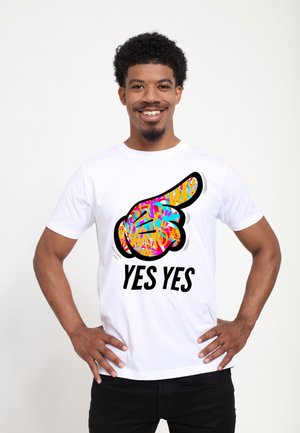 T-shirt imprimé - white
