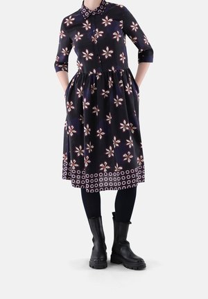 Skjortekjole - mottled blue