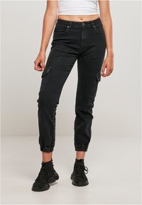 Urban Classics - Relaxed fit jeans - black washed Miniatuurafbeelding 1