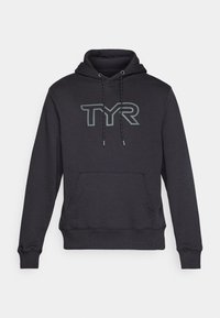 BIG LOGO HOODIE - Džemperis su gobtuvu - black
