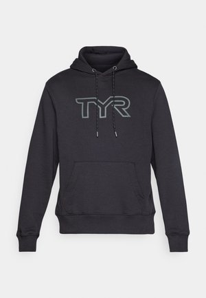 TYR BIG LOGO HOODIE - Hoodie - black