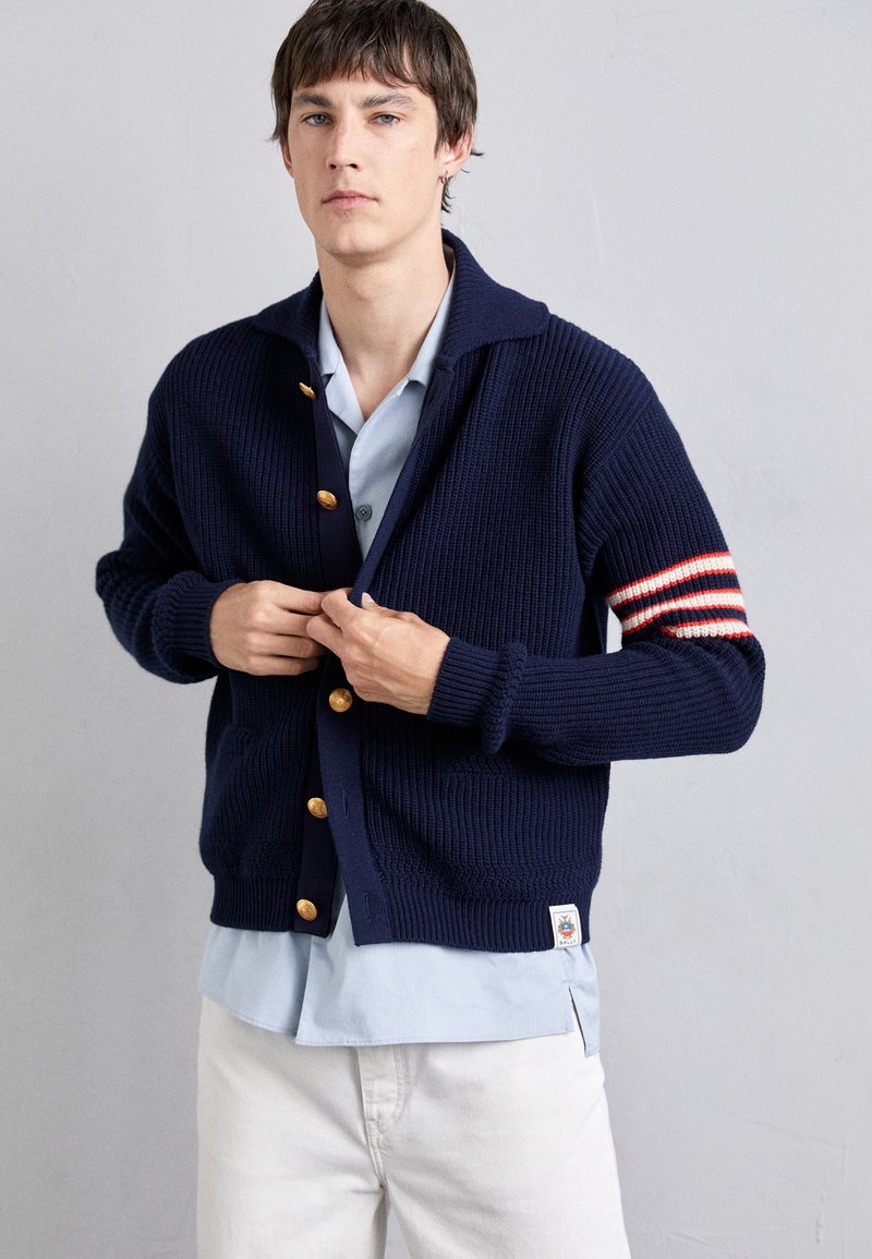 Bally Cardigan - peacoat/dark blue - Zalando