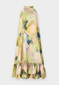 YAS YASSKYRA HALTER NECK LONG DRESS - Koktailové šaty/večierkové šaty - ecru