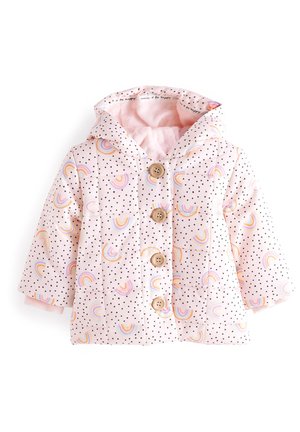 HOODED  - Zimní kabát - pink rainbow