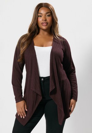 Vest - burgundy