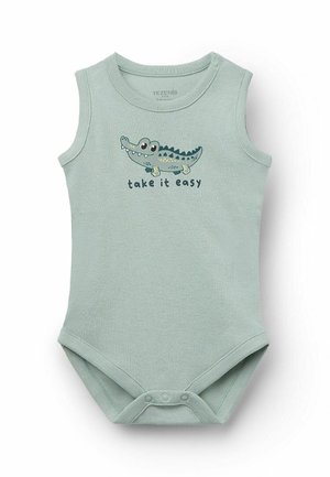 Body - schwarz y iced green stampa take it easy