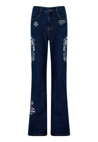 GEISHA MIRROR - Jean flare - indigo