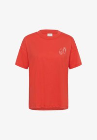 Non sélectionné, poppy red