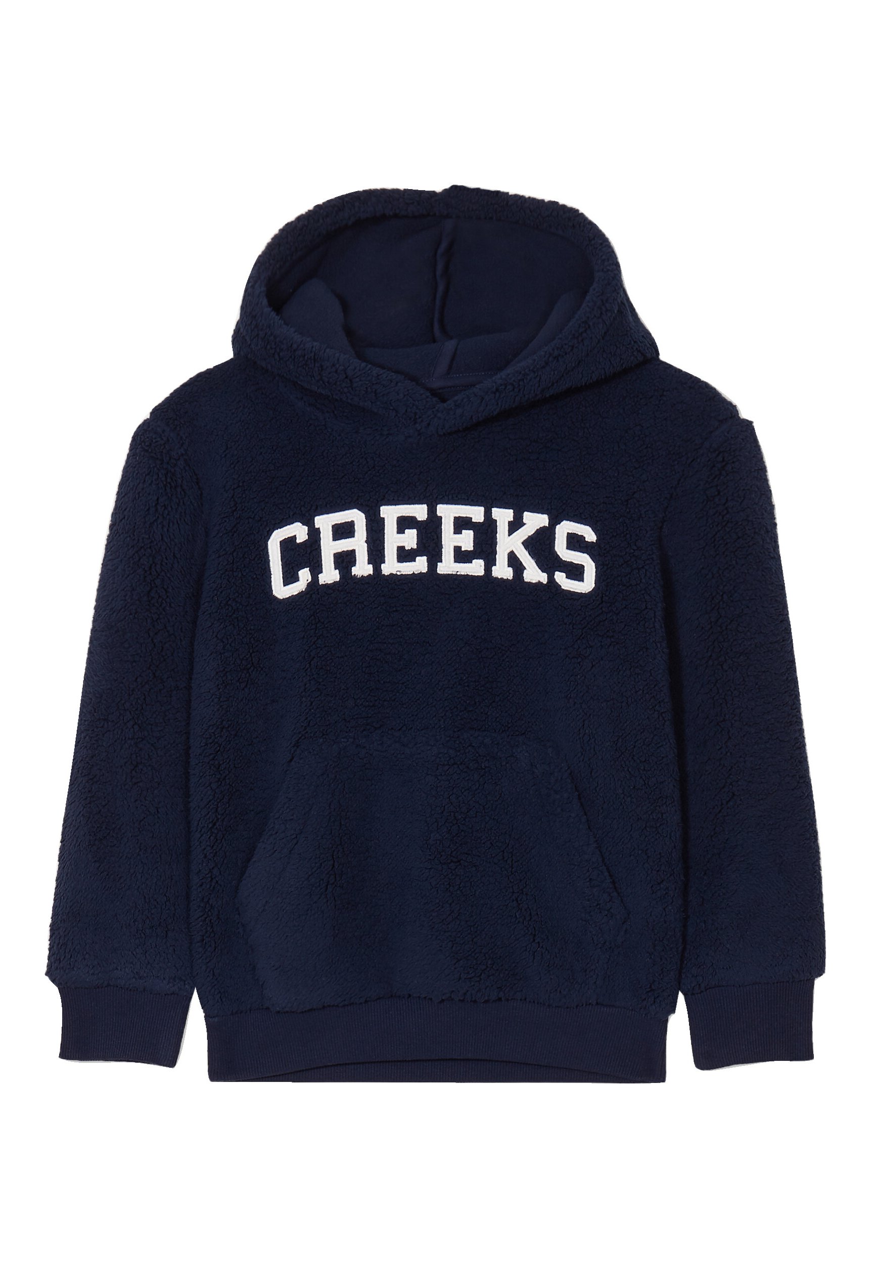 Sweat-shirt À Capuche Broderie Bleu Eleven Paris Homme - 2703534-bleu00