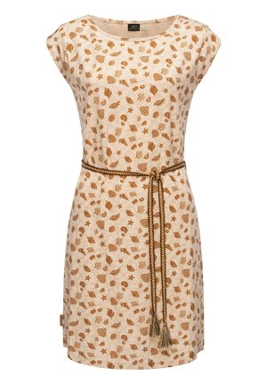 SOMMER MANNDY - Vestito di maglina - beige